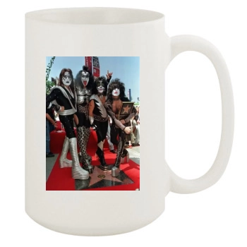 KISS 15oz White Mug