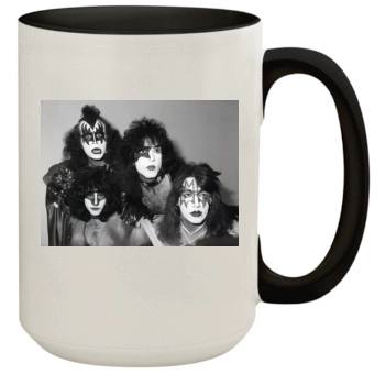 KISS 15oz Colored Inner & Handle Mug