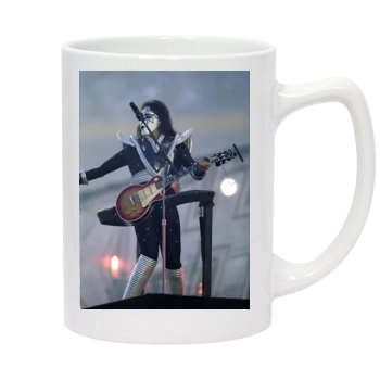 KISS 14oz White Statesman Mug