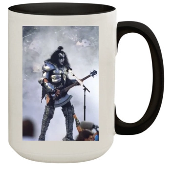 KISS 15oz Colored Inner & Handle Mug