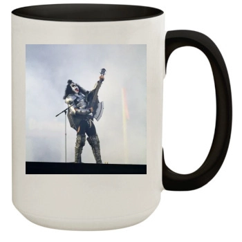 KISS 15oz Colored Inner & Handle Mug