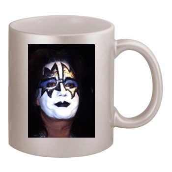 KISS 11oz Metallic Silver Mug