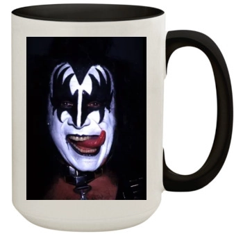 KISS 15oz Colored Inner & Handle Mug