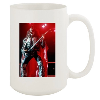 KISS 15oz White Mug