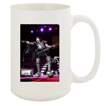 KISS 15oz White Mug