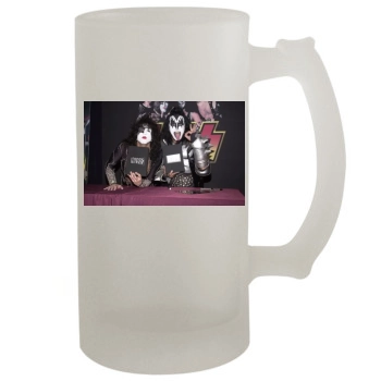 KISS 16oz Frosted Beer Stein