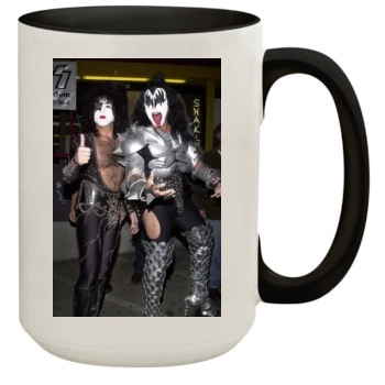 KISS 15oz Colored Inner & Handle Mug