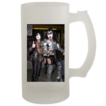 KISS 16oz Frosted Beer Stein