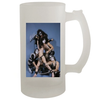 KISS 16oz Frosted Beer Stein