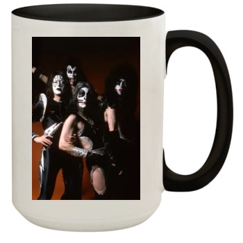 KISS 15oz Colored Inner & Handle Mug