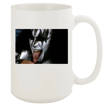 KISS 15oz White Mug