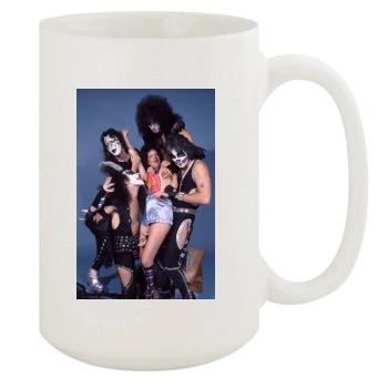 KISS 15oz White Mug