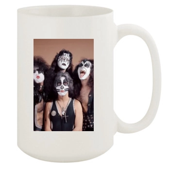 KISS 15oz White Mug