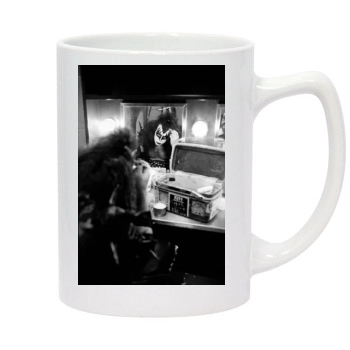 KISS 14oz White Statesman Mug