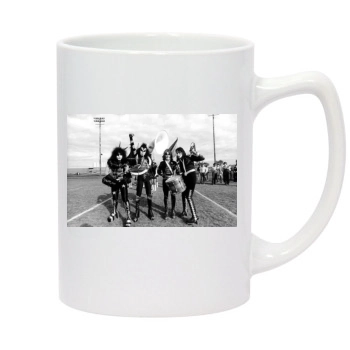 KISS 14oz White Statesman Mug