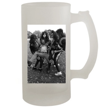 KISS 16oz Frosted Beer Stein