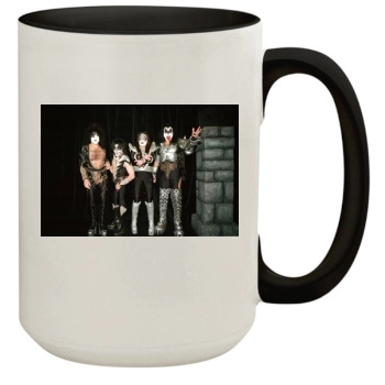 KISS 15oz Colored Inner & Handle Mug