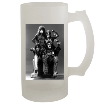 KISS 16oz Frosted Beer Stein