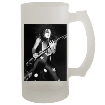 KISS 16oz Frosted Beer Stein