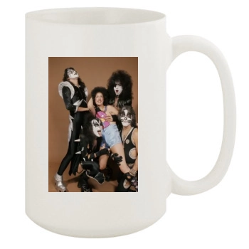 KISS 15oz White Mug