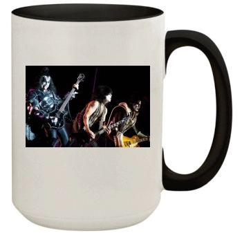 KISS 15oz Colored Inner & Handle Mug