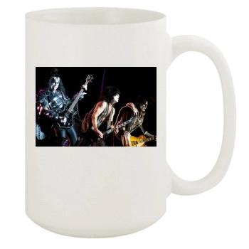 KISS 15oz White Mug