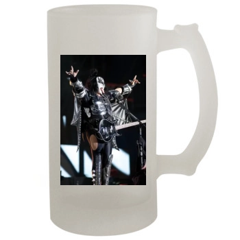 KISS 16oz Frosted Beer Stein