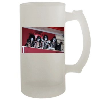 KISS 16oz Frosted Beer Stein