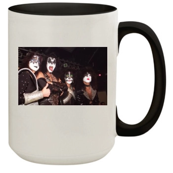 KISS 15oz Colored Inner & Handle Mug