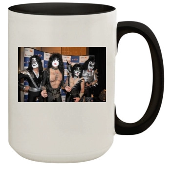 KISS 15oz Colored Inner & Handle Mug