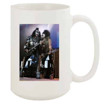 KISS 15oz White Mug