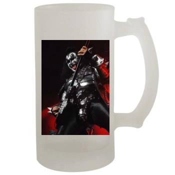 KISS 16oz Frosted Beer Stein