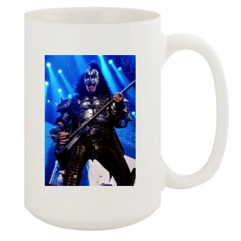 KISS 15oz White Mug