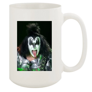 KISS 15oz White Mug