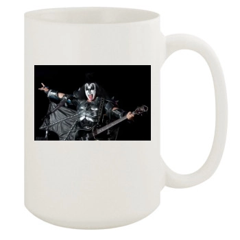 KISS 15oz White Mug