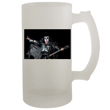 KISS 16oz Frosted Beer Stein