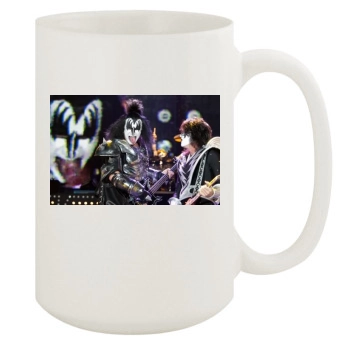 KISS 15oz White Mug