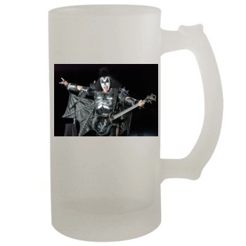 KISS 16oz Frosted Beer Stein