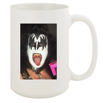 KISS 15oz White Mug