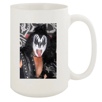 KISS 15oz White Mug