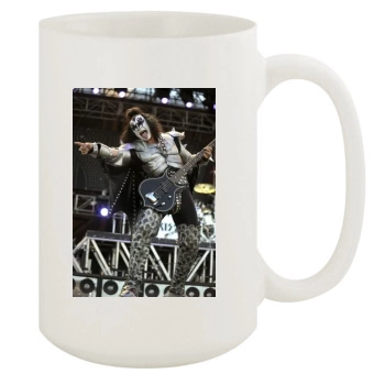 KISS 15oz White Mug