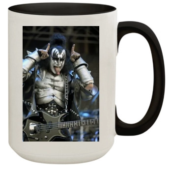 KISS 15oz Colored Inner & Handle Mug