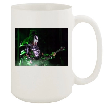 KISS 15oz White Mug