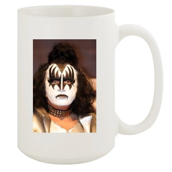 KISS 15oz White Mug