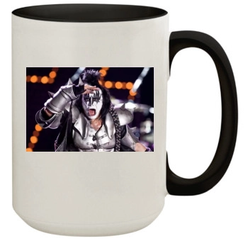 KISS 15oz Colored Inner & Handle Mug