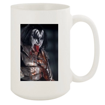 KISS 15oz White Mug