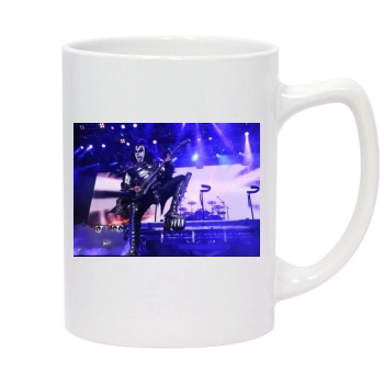 KISS 14oz White Statesman Mug