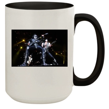 KISS 15oz Colored Inner & Handle Mug