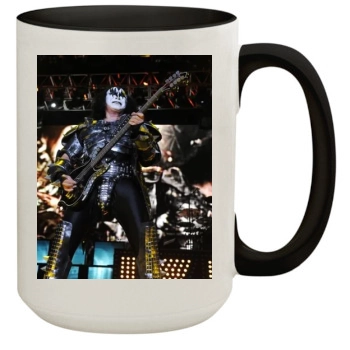 KISS 15oz Colored Inner & Handle Mug