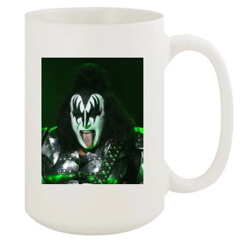 KISS 15oz White Mug